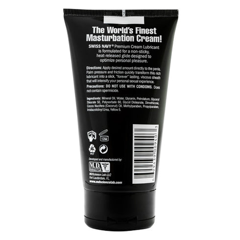 Swiss Navy Premium Masturbation Cream 150ml